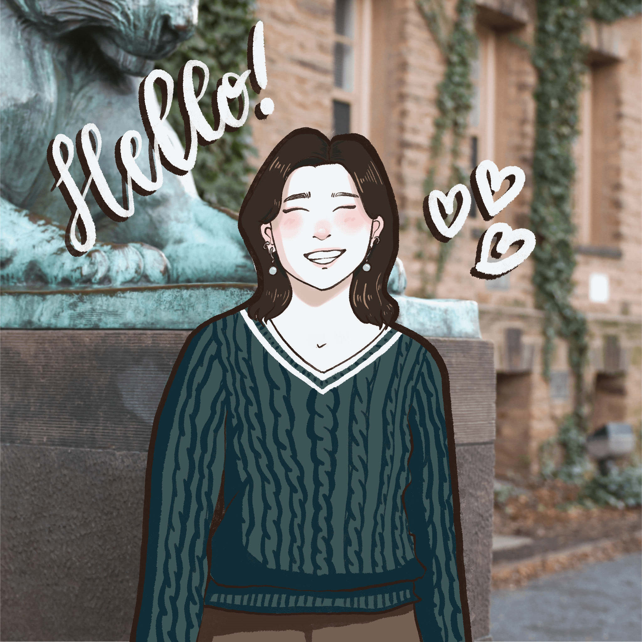 Illustrated version of Eliana Du